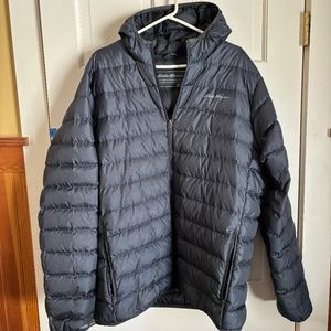 Eddie Bauer Microlight Down Hooded Jacket – TXL